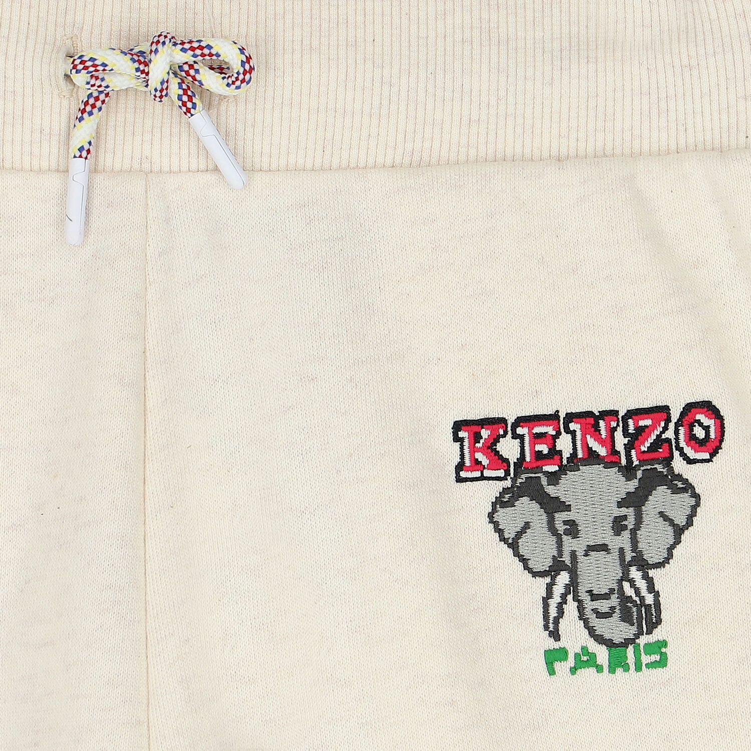 Girls Ivory Logo Joggers, 1, hi-res